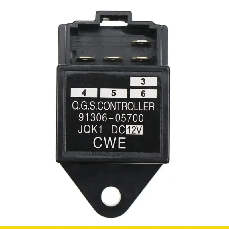 SZCH 91306-05700 Replacements KQ1 DC12V Time Delay Relays Plastic Housing Up to 10A Load Suitable for Multiple Vehicle Models
