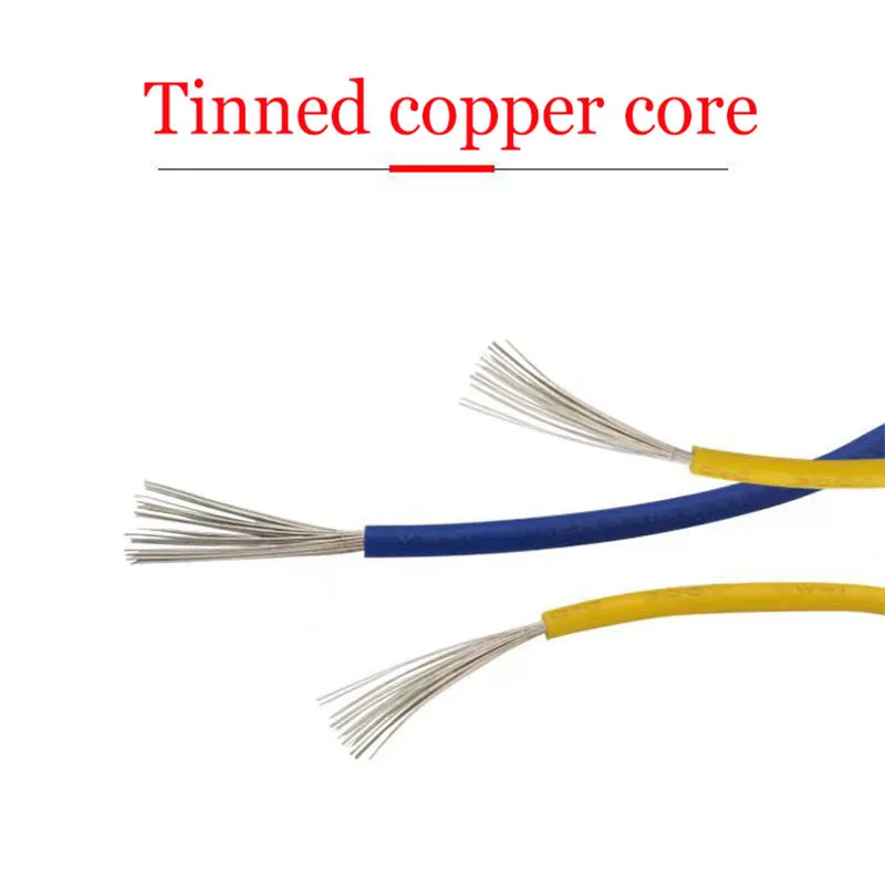 1007 PVC Electronic Wire 30/28/26/24/22/20/18/16AWG Single Reel Boxed Coloured 20-100m Tinned Copper Electronic Wire