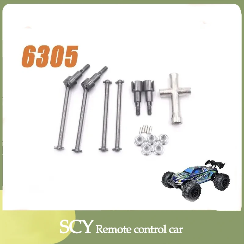 عمود دفع أمامي وخلفي معدني ، قطع غيار السيارة الأصلية SCY16102 RC ، مناسبة لسيارة SCY 16102Car ، تستحق الحصول عليها ،