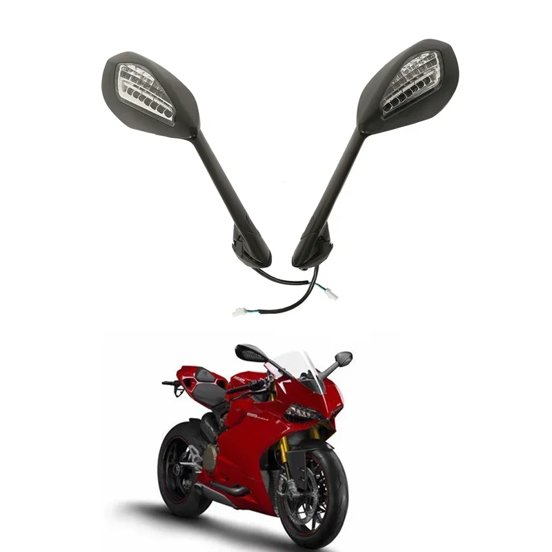 

Для Ducati Panigale 1199 1199S 1199R 2012-2014 2013 899-2015 Аксессуары мотоциклетные зеркала сигнал поворота