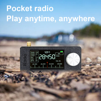 SI4732 0.5-108mhz Portable Radio LSB USB AM FM Pocket Mini Radio with 2pcs Antenna All Band Radio Receiver FM/AM Radio