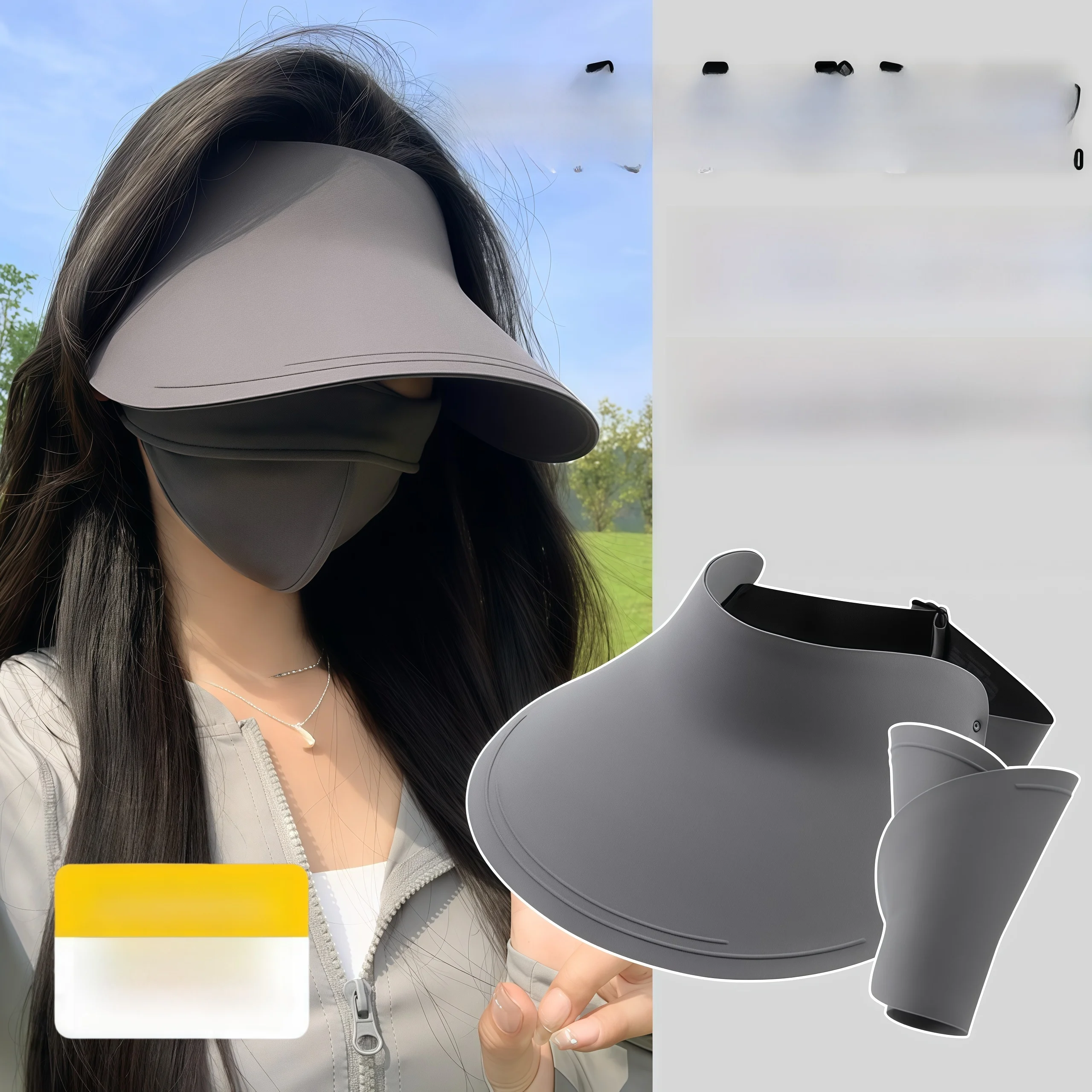women's-breathable-sun-hat-uv-protection-foldable-empty-top-cap-wide-brim-face-slimming-casual-leisure-digital-brand
