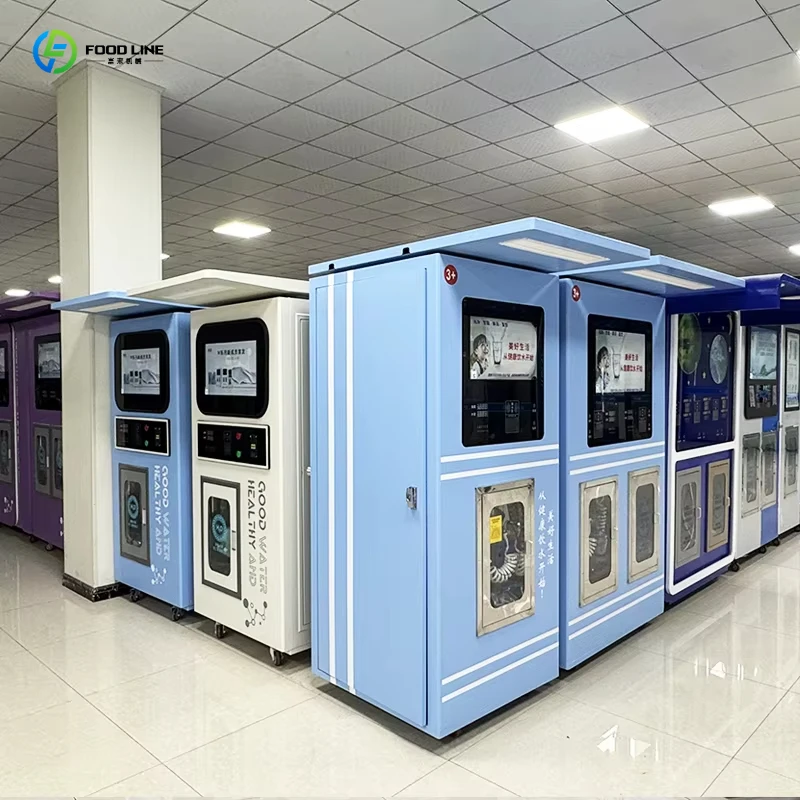 2026 New Purified Water Vending Machine Auto Clean UV Sanitation Card Reader 24H for Office Customized