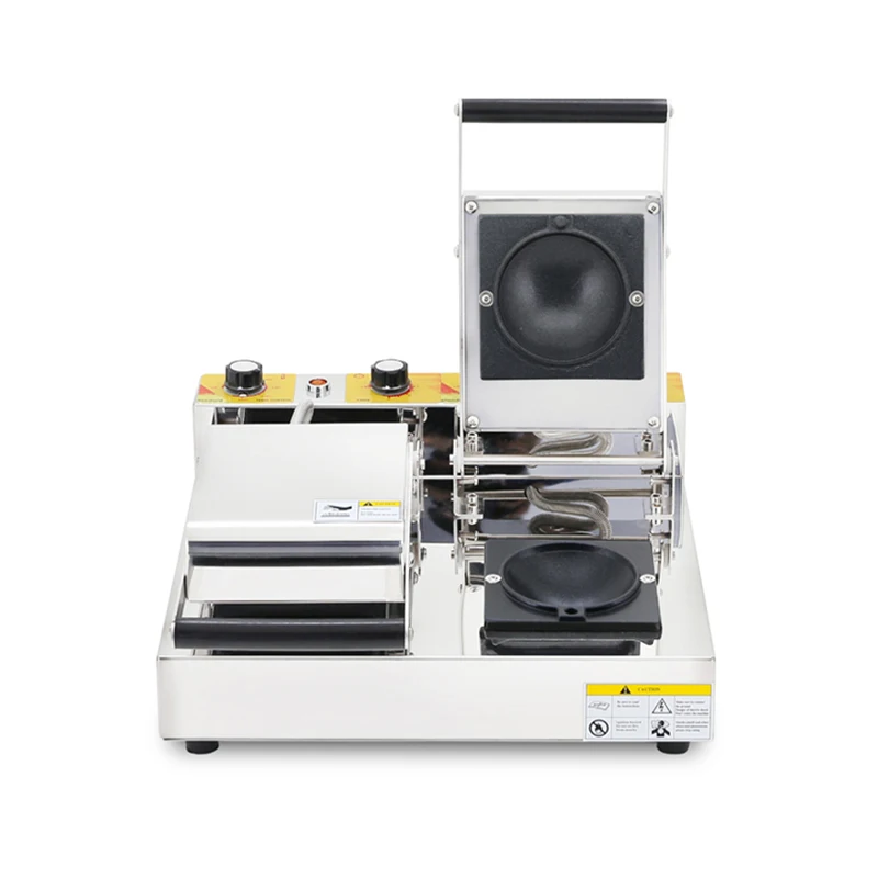Máquina eléctrica para sándwiches y helados, 2 moles, Buger caliente, Krapfen, calentador de donuts, hamburguesa, prensa de hierro, NP-104-2