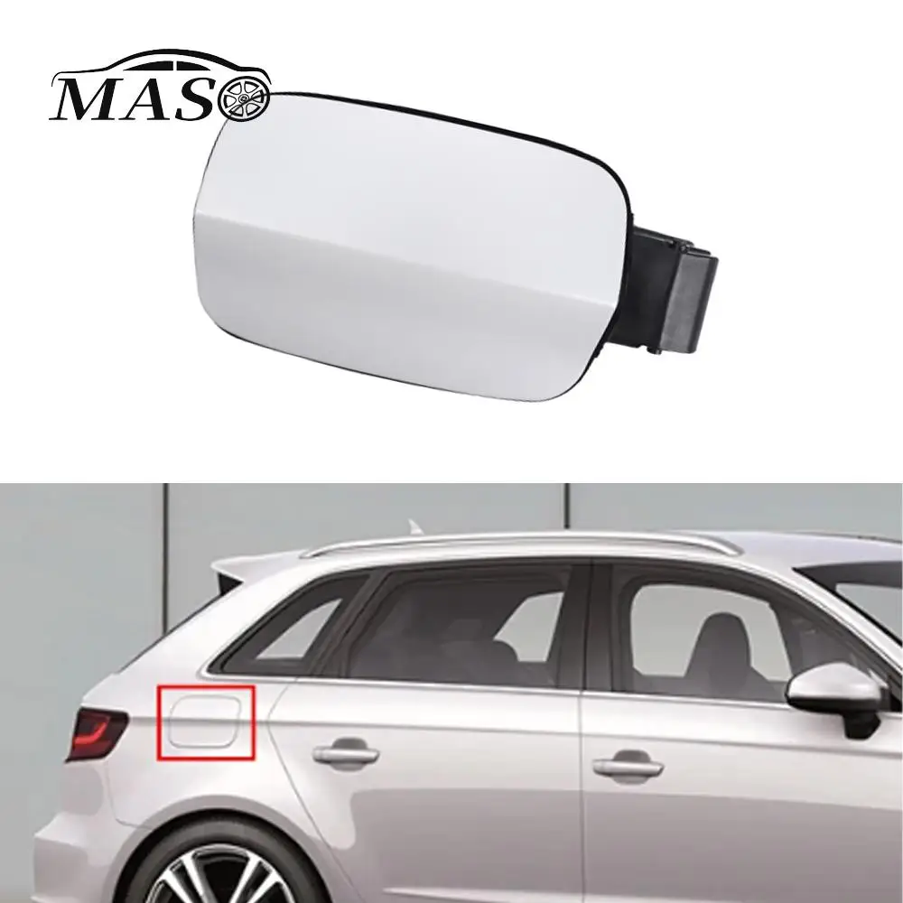 Fuel Gas Tank Door Lid Cover Flap Cap Unpainted for Audi A3 Limousine 2013 2014 2015 2016 2017 2018 8V5809906