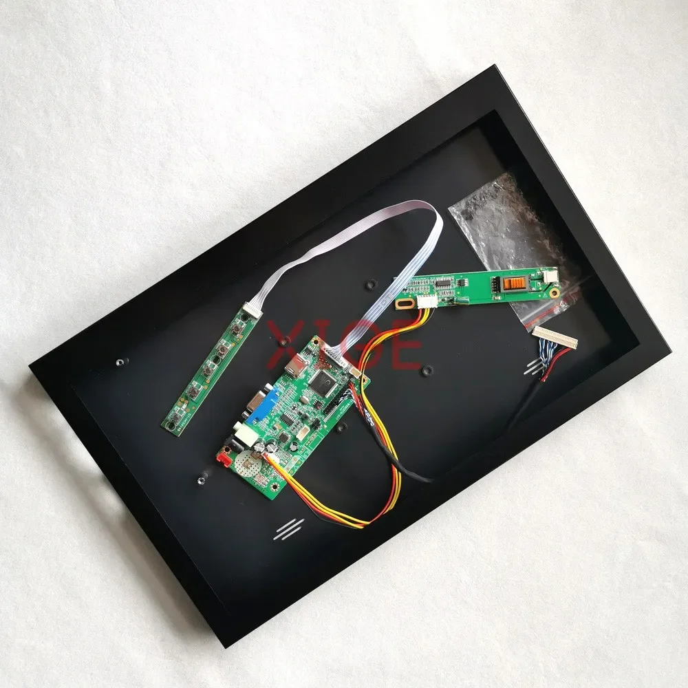 

Fit LP141WP1 B141PW02 B141PW01 B141PW03 QD14TL03 1CCFL 14.1" LCD Monitor 30Pin LVDS 1440*900 Kit Metal Case+58C Controller Board