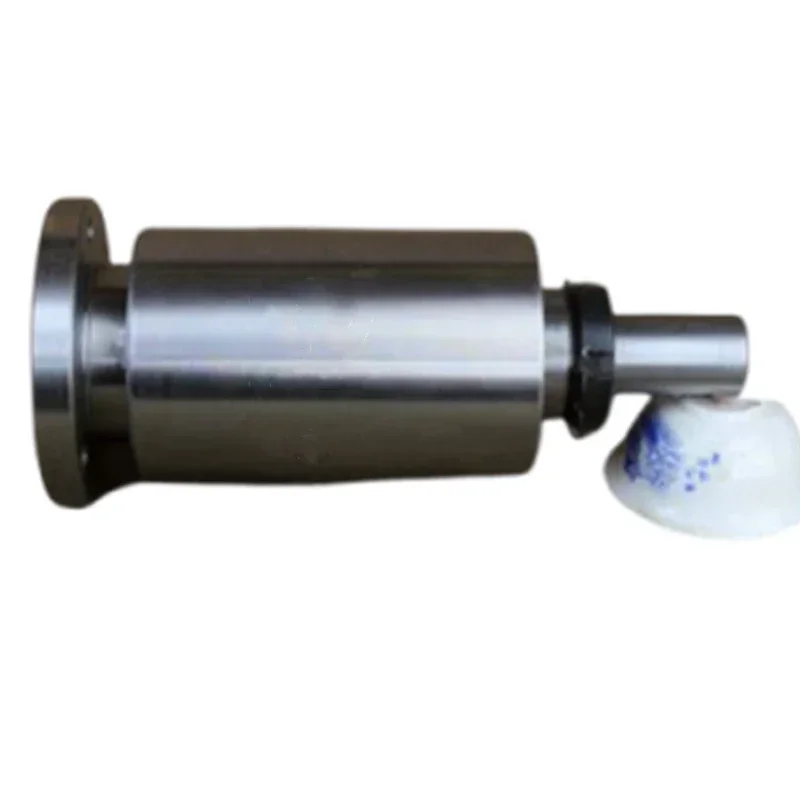 

220V NEW Small Lathe Spindle High-strength Lathe Head Assembly With Flange Without Chuck Tapered Bearing