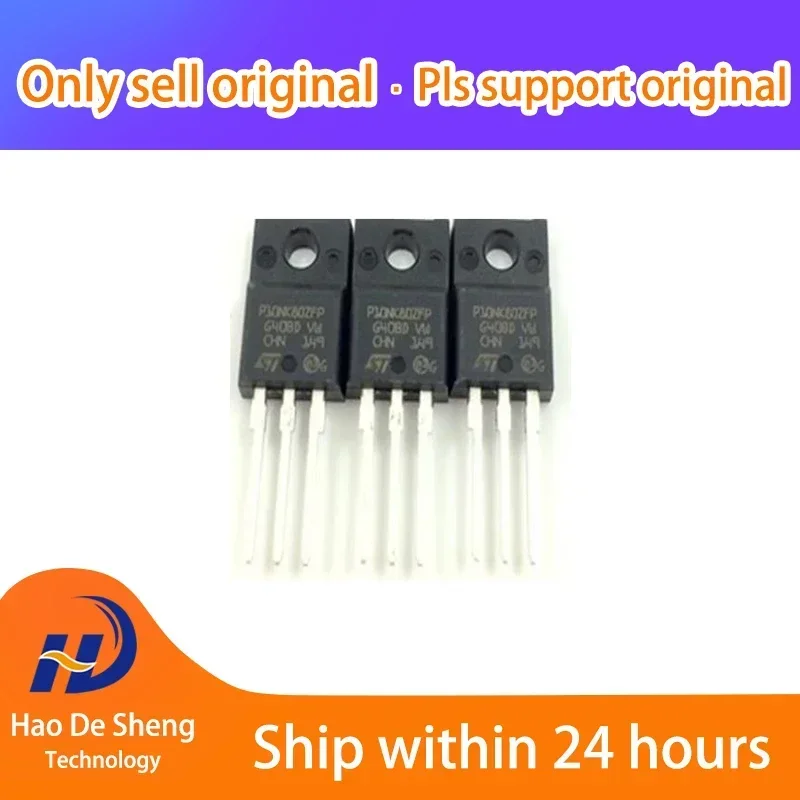 10PCS/LOT STP10NK80ZF TO-220F New Original in Stock