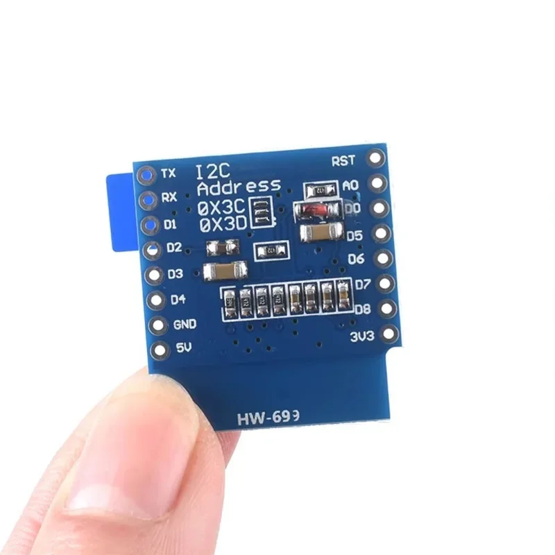 0.66 inch OLED Display Module for WEMOS D1 MINI ESP32 Module AVR STM32 64x48 0.66