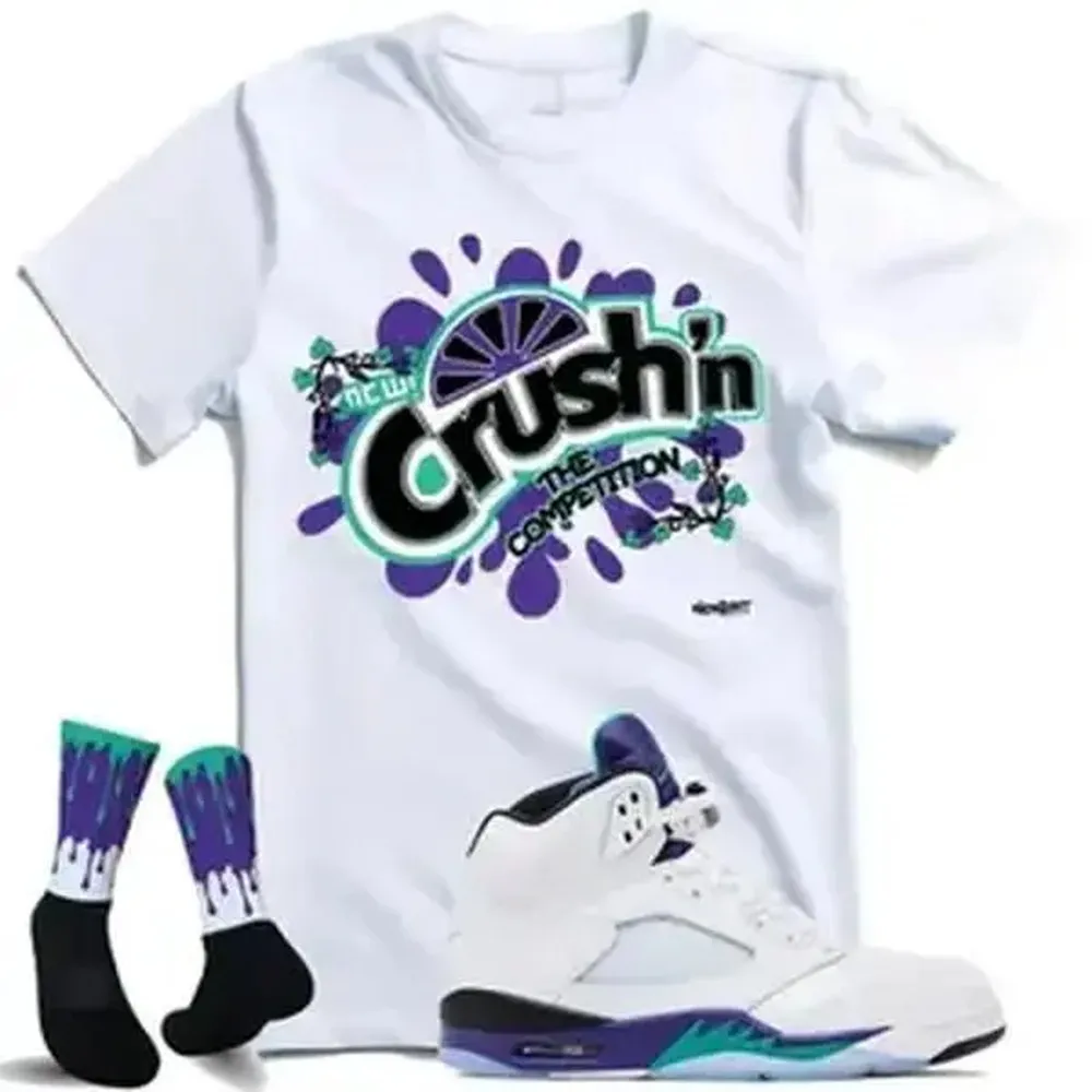 Streetwear Graphic T-Shirt for Sneakerheads, Unisex 100% Cotton Round Neck Sportswear, Made in USA