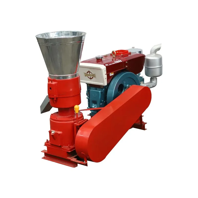 [Best Selling] KL230A Out Door Use 22 HP Maize Pelletizer Cob Pellets As Feed For Chicken Pig Pigeon