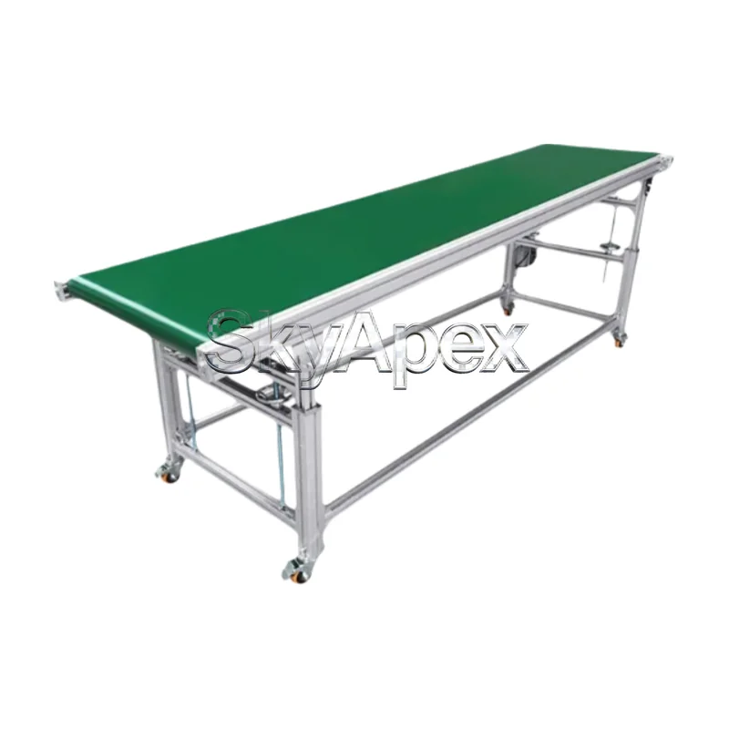 Assembly Line Conveyor Belt for Express Logistics Small Inclined Injection Molding Machine Transmission Belt