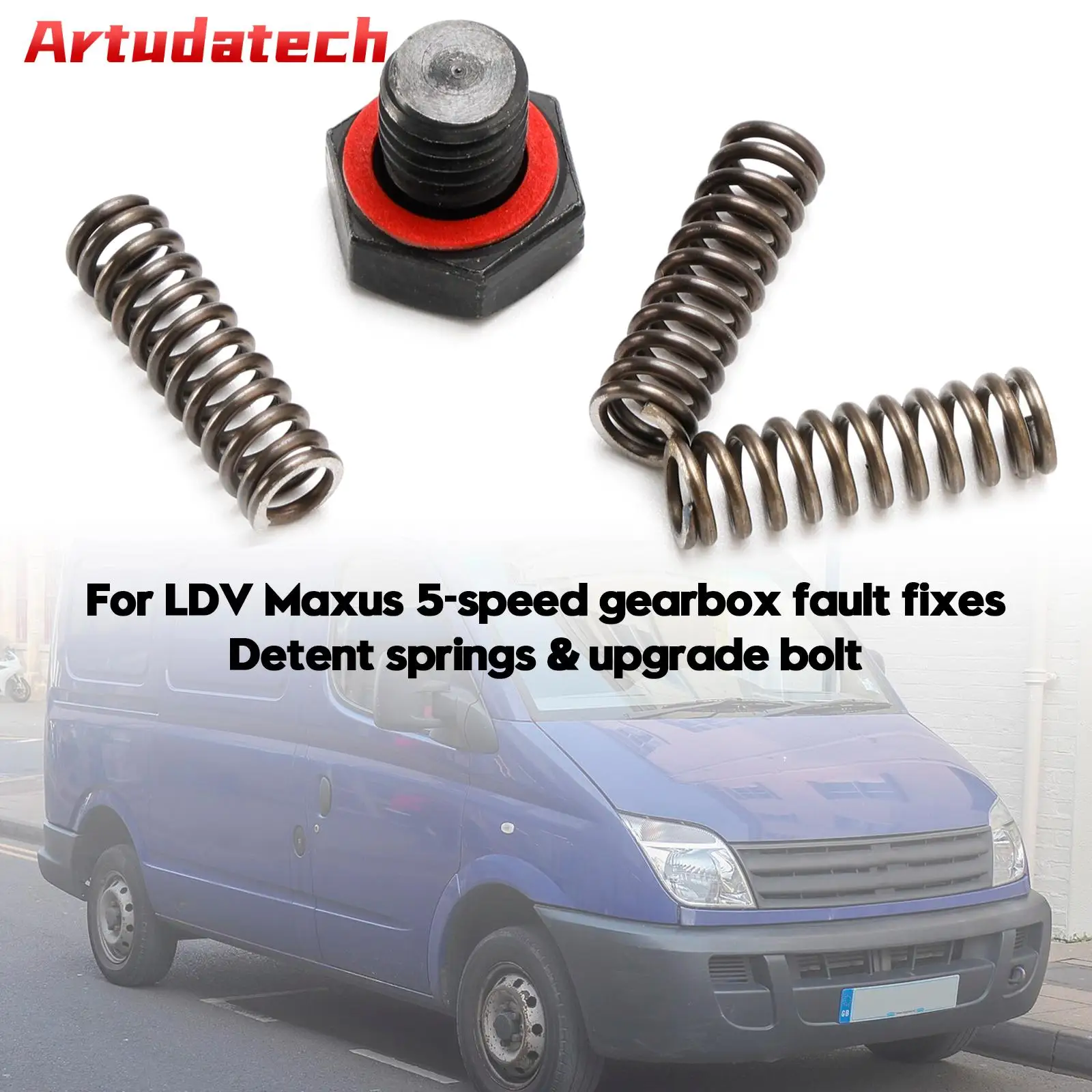 Artudatech Detent springs & upgrade bolt For LDV Maxus 5-speed gearbox fault fixes Car Accessories