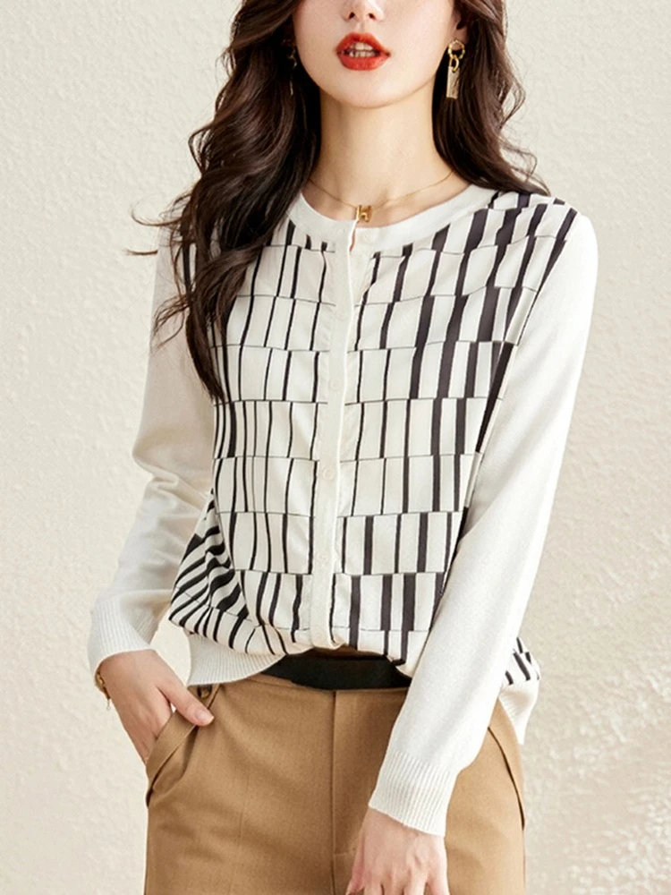 New Casual Soft Knit bottoming shirts Sweater cardigans sweater Tees Basic shirts knitted Tops
