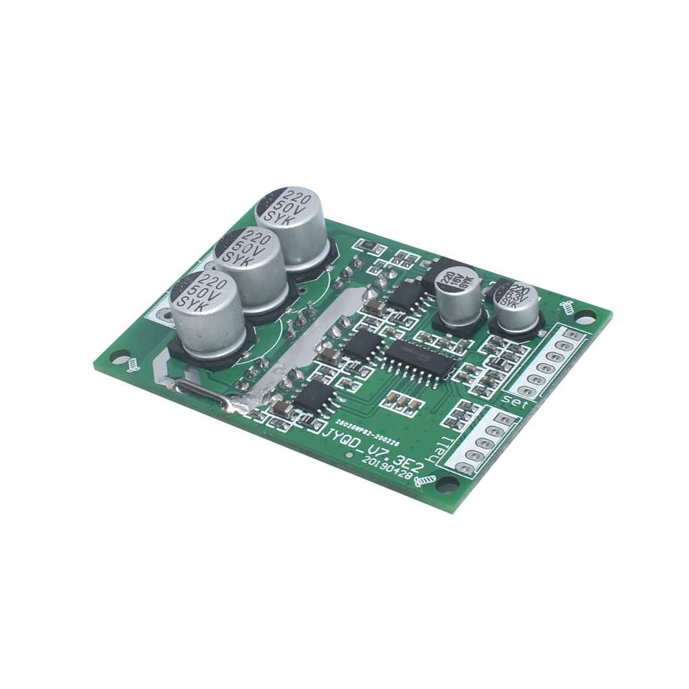 DC 12V-36V 500W PWM Hall Motor Balancing Brushless Motor Controller Automotive Balanced BLDC Car Driver Control Board Module