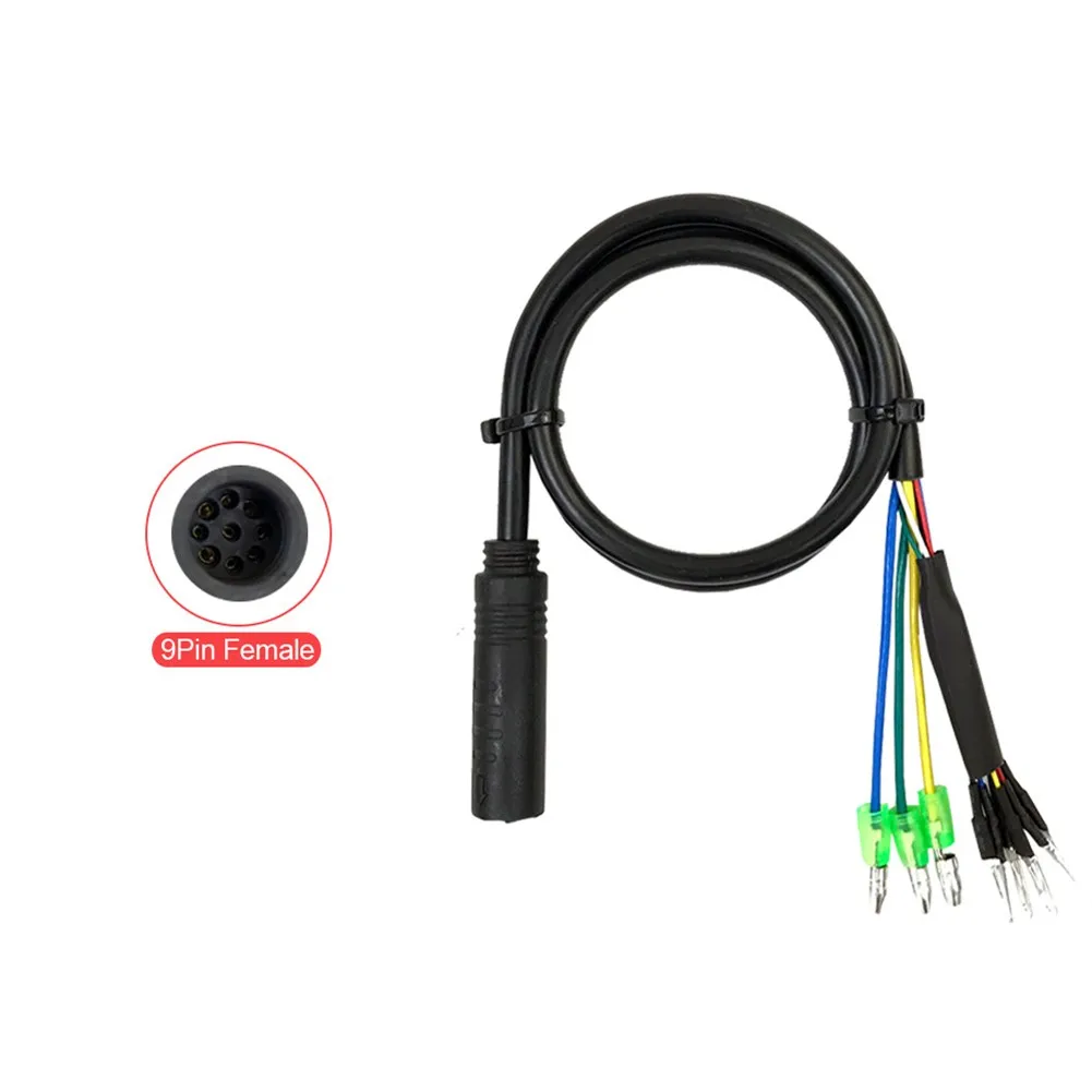 

Кабель для двигателя электронного велосипеда Julet, 9-контактный Женский адаптер, Удлинительный провод для бесщеточного двигателя