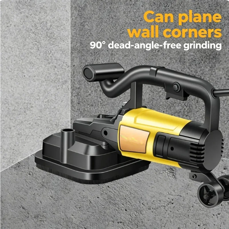 4-Head Concrete Floor Grinder 220V Electric Dust-Free Sander for Cement Epoxy Terrazzo for Floor Renovation