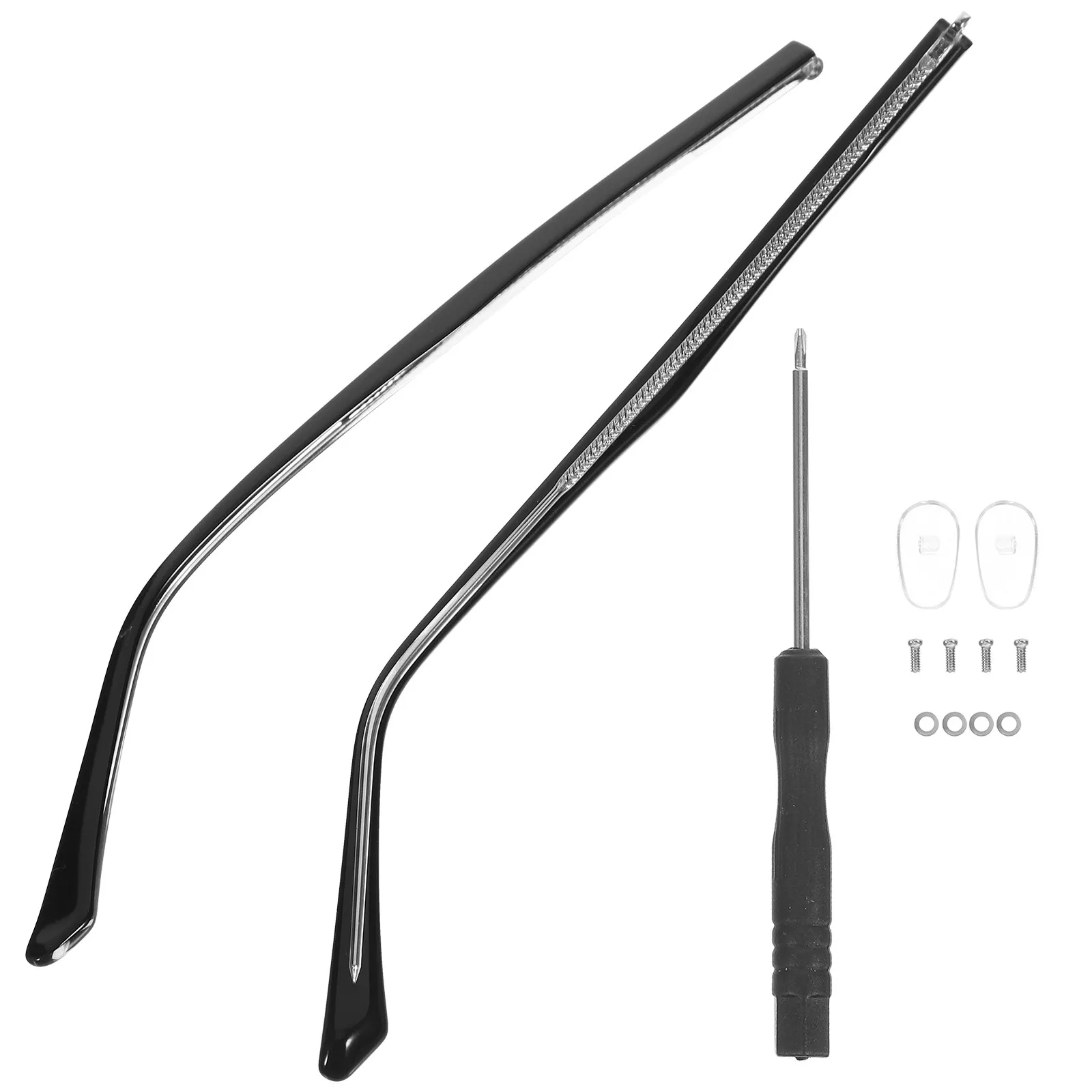 1 Pair Glasses Eyeglass Replacement Arm Arms Legs Eyeglasses Parts Sleeves Replacement Arms Legs Repair Glasses Accessories