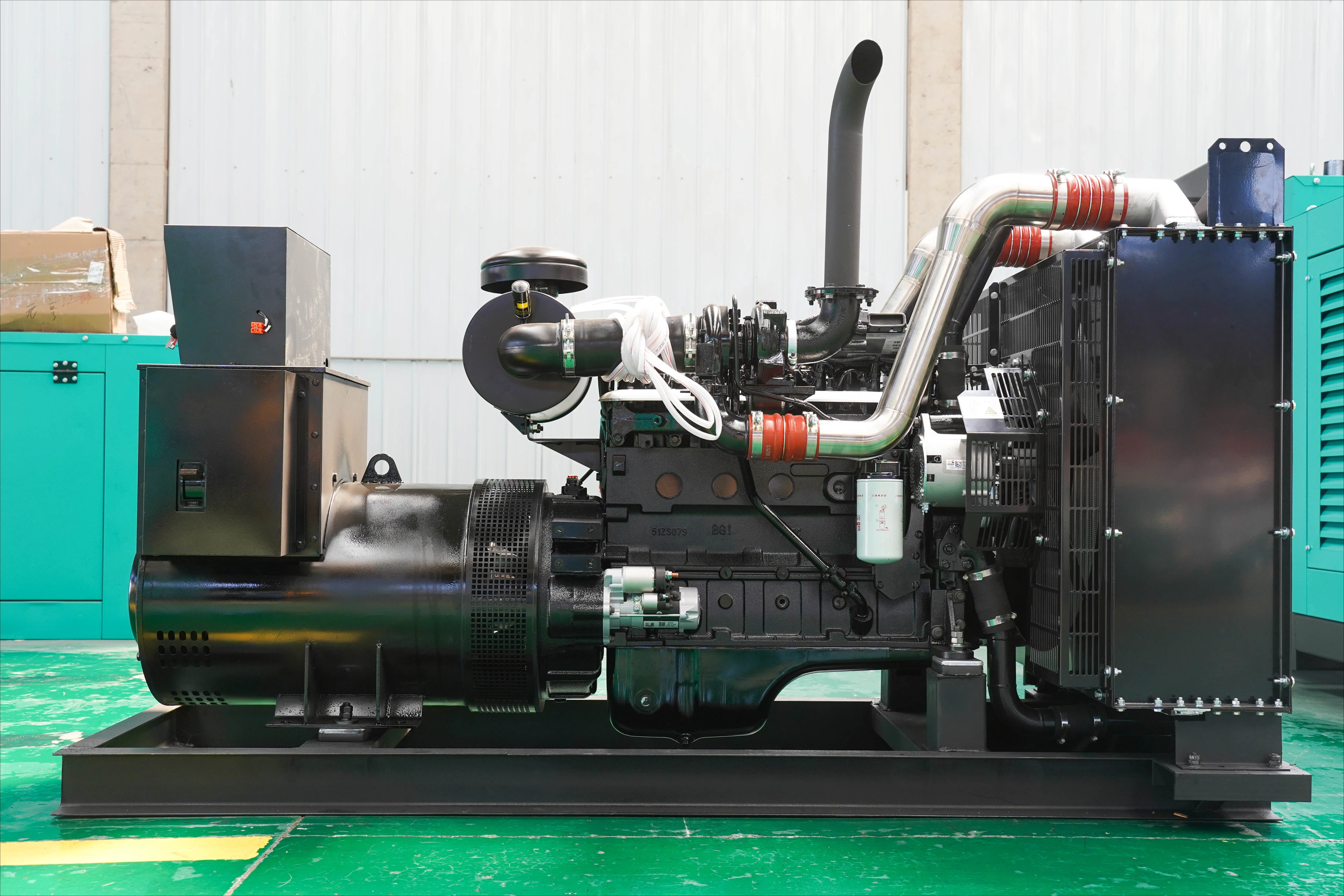 Trailer Type Generator Set Silent Mobile Diesel Generators Water Cooling System Portable Generator Set