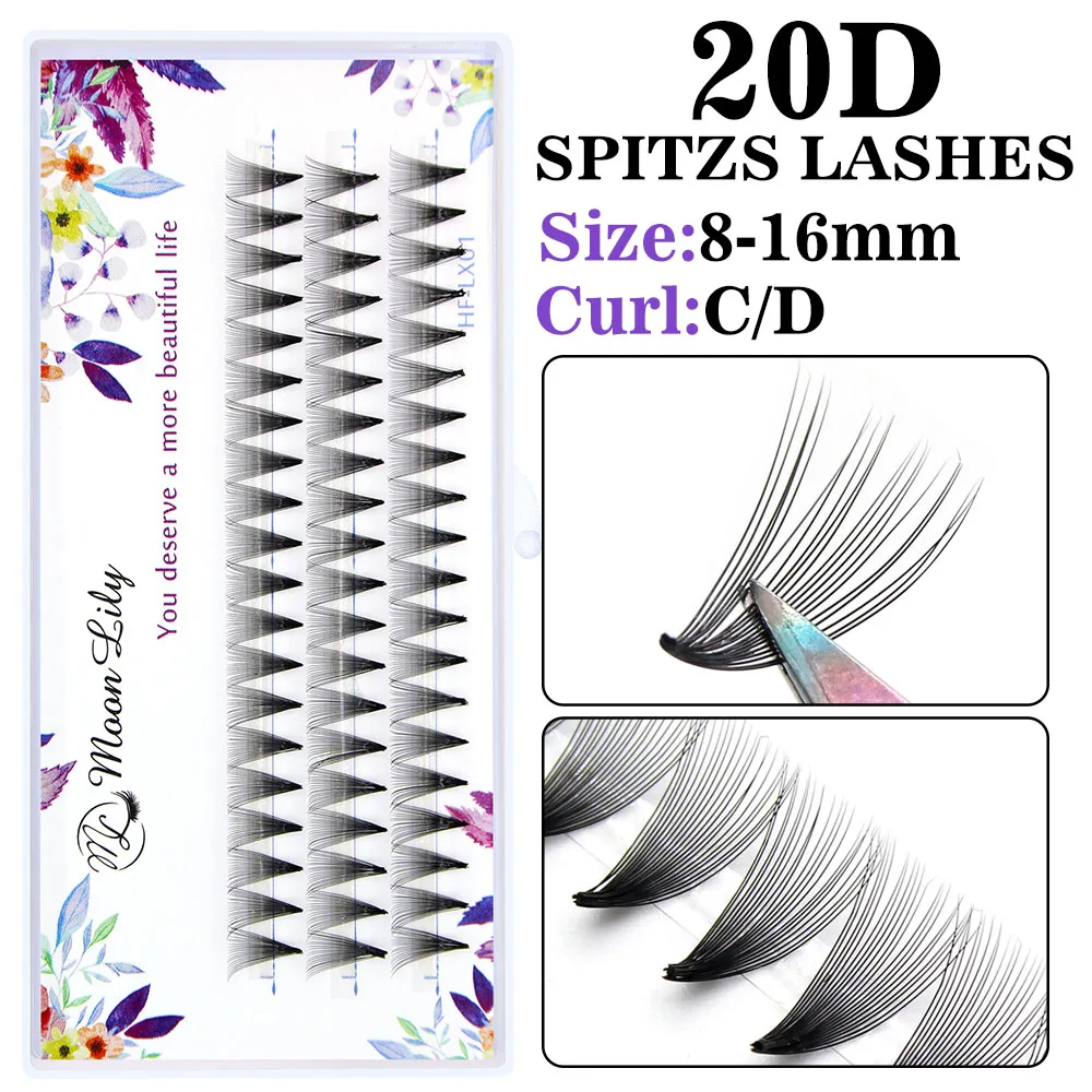 20D Pre-fanned Eyelashes  mink false eyelashes extended personal eyelash bundle eyelash personal graft false hair 60 bundles