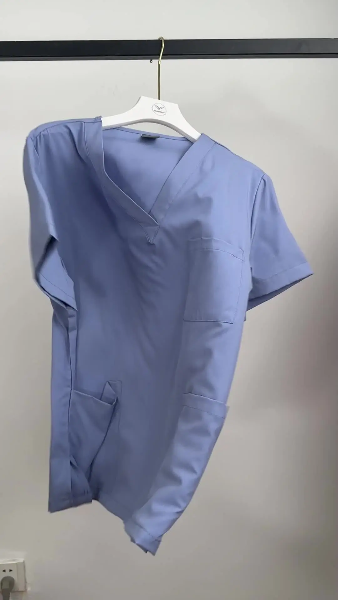 Esfoliantes das mulheres dos homens atacado esfrega uniformes médico jogger conjunto enfermeiras acessórios clínica dentária pet grooming esfrega calças superiores conjuntos