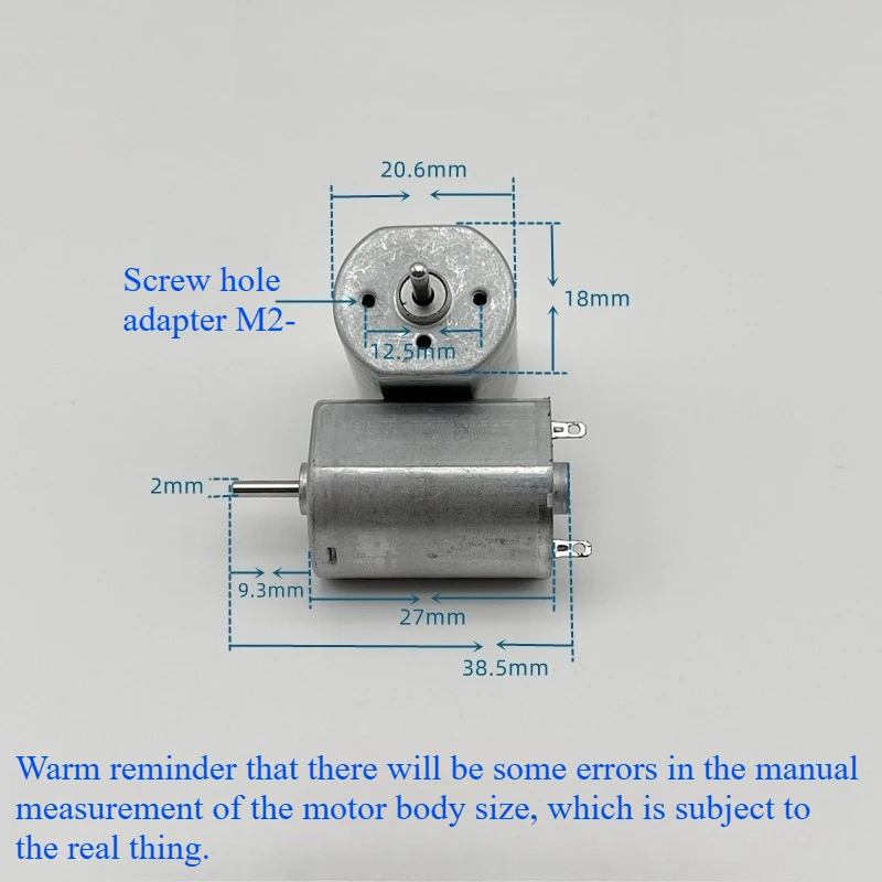 F150 Special Motor for Motor Shaver 2.4V3.2V3.7V Chigo Foot Grinder Pushes and Shears Home Appliance Repair Parts.