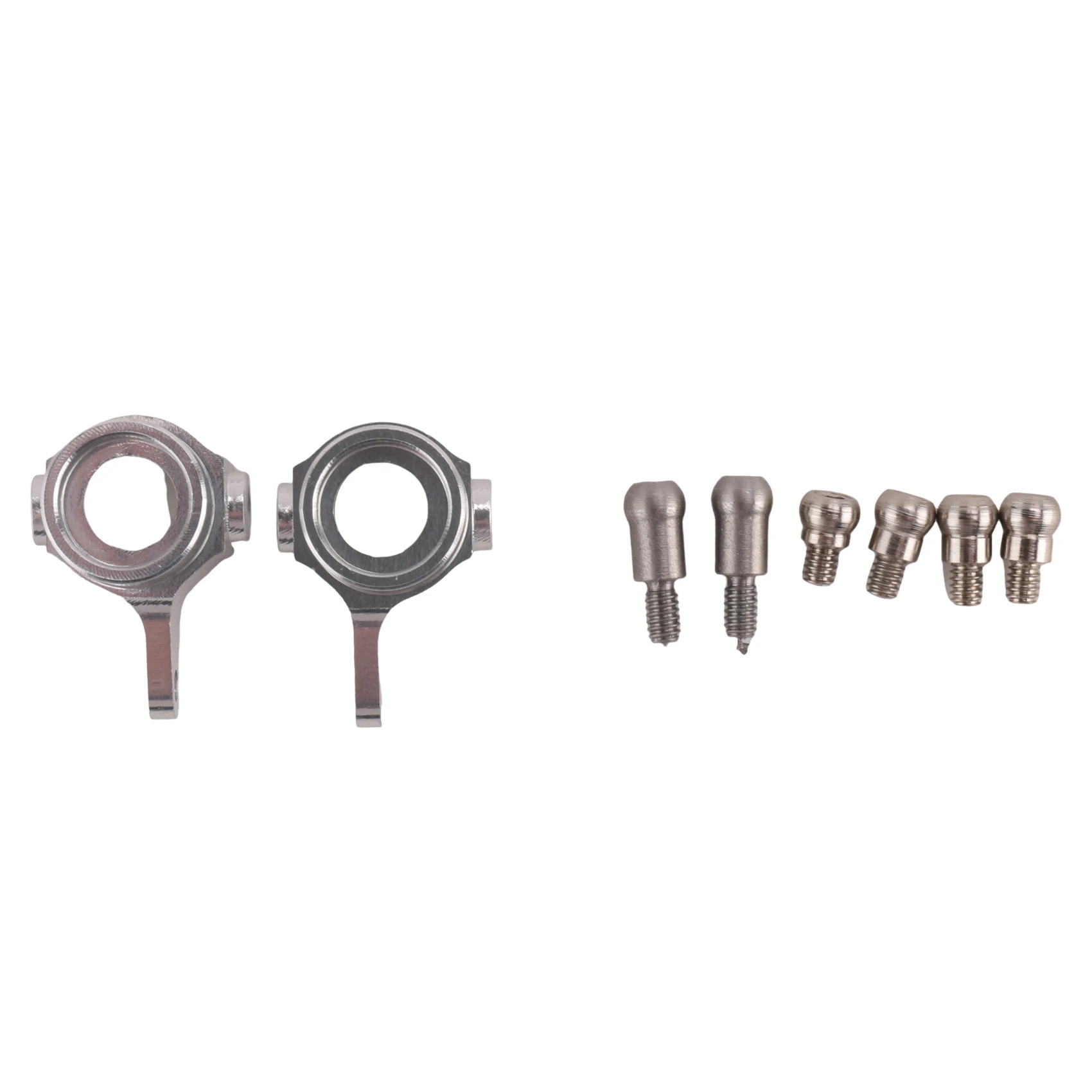 BAAA-Metal アップグレードパーツ ステアリングカップ スイングアーム ショックアブソーバー プレートセット Wltoys P929 P939 K969 K979 K989 K999 1/28 RC用