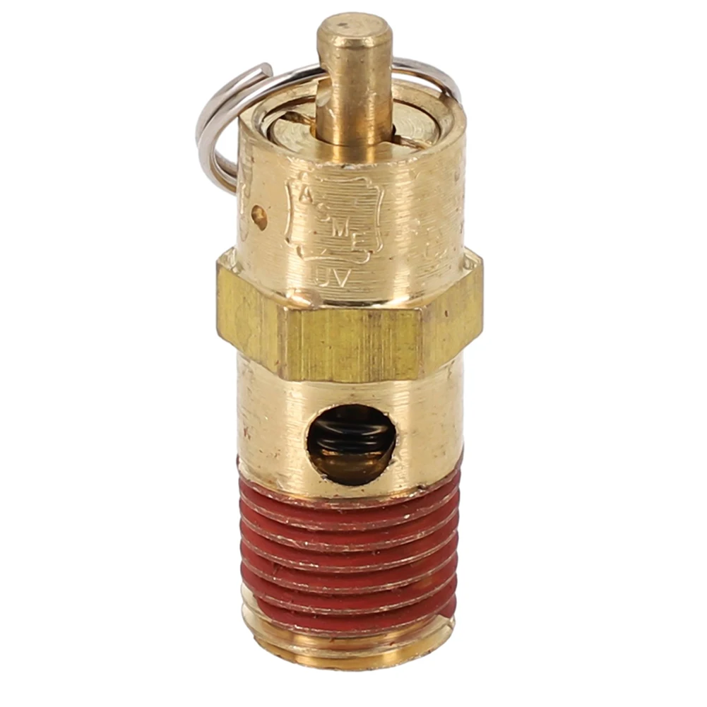 Safety Operation Compressor Maintenance Air Compressor Brass Valve 1 4 Male Connection 165PSI Pressure 150PSI Pressure