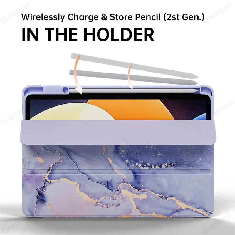 GEFENIS For Redmi Pad SE 11 Case Redmi Pad 10.6 10.61 Cover Auto Wake Up And Sleep Funda For Xiaomi Mipad 6 5 Pro 11 With Pencil