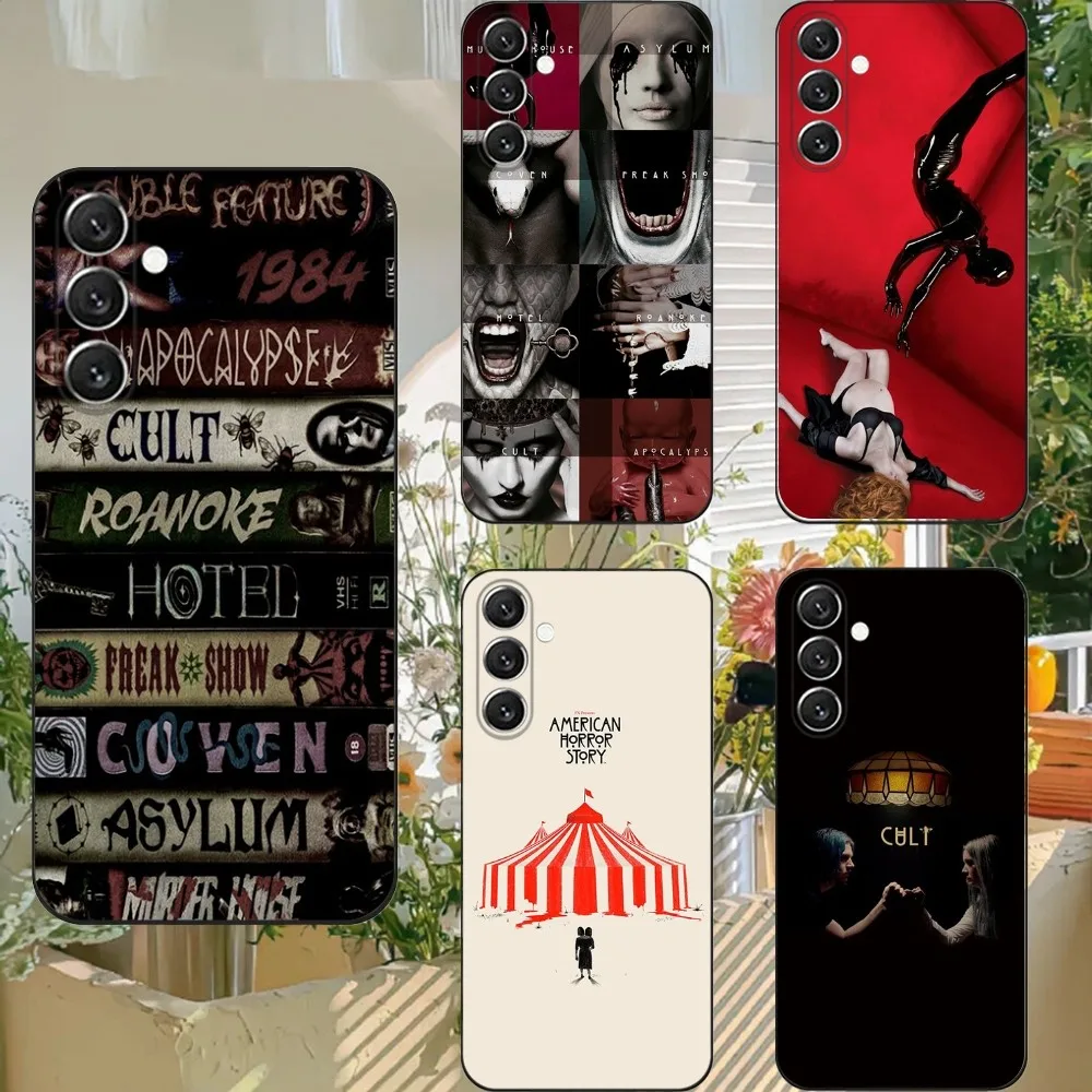 

AHS American Horror Story Phone Case For Samsung S21,S22 Ultra,S20,S30 plus,S22 plus,S23,S30 ultra 5G Silicone Cover