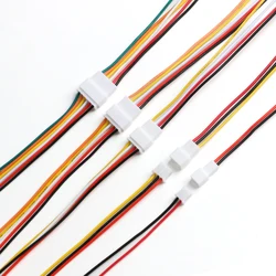 20PCS=10Sets Micro Mini JST 2.0 PH Connector Male Female 2/3/4/5/6/7/8/9/10-Pin Plug With Wires Cables Socket 200MM 26AWG New