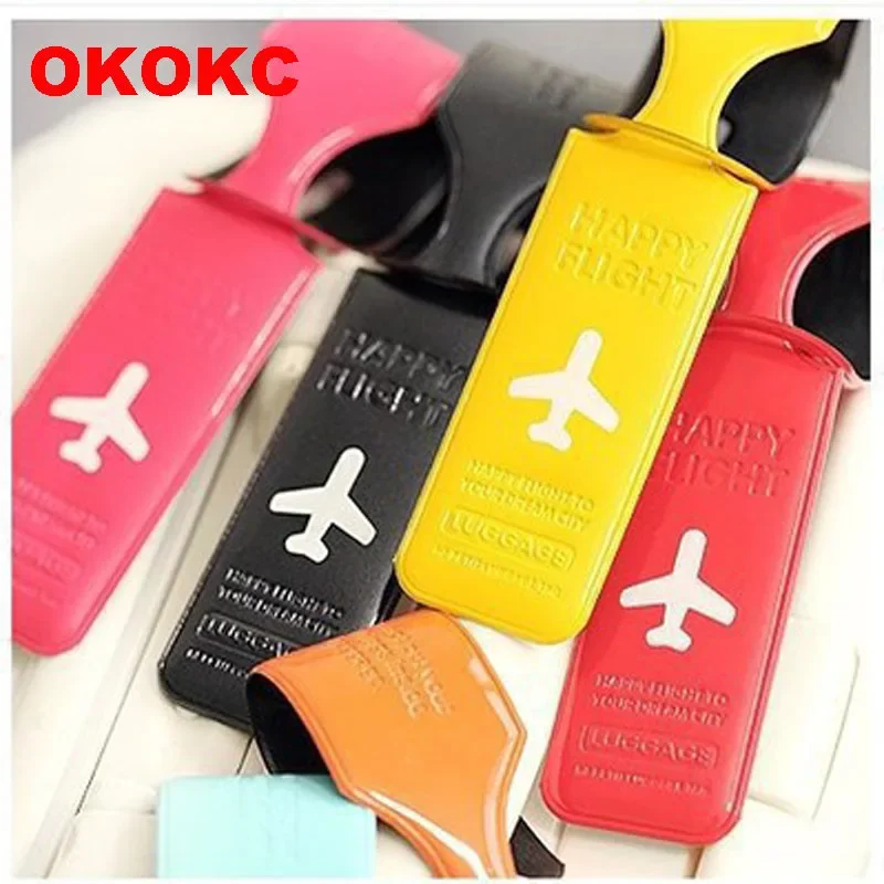 TRIPNUO Long Stripes Suitcase Luggage Tags Baggage Card Boarding Pass Luggage Card Travel Accessories