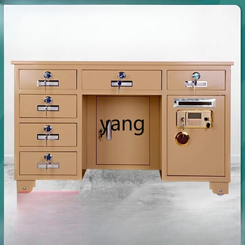 

LMM fingerprint password boss table cashier financial integrated safe financial table