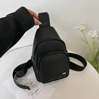 Women's Versatile Lightweight Business Chest Bag - Portable Casual Travel Commute Couple Crossbody Bag for Ladies & Men
