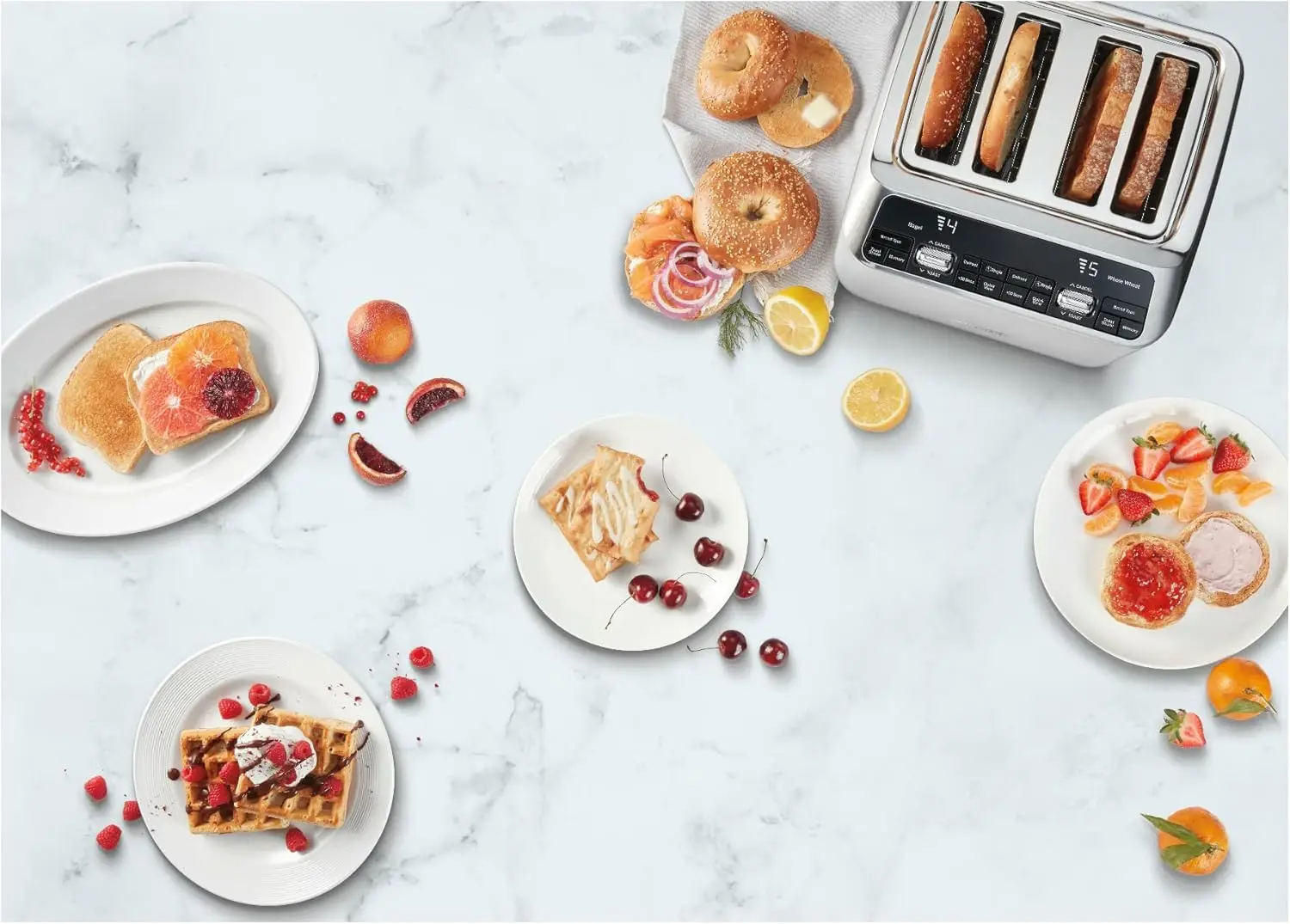 محمصة آلية سوداء 4 قطع ، من من من من من