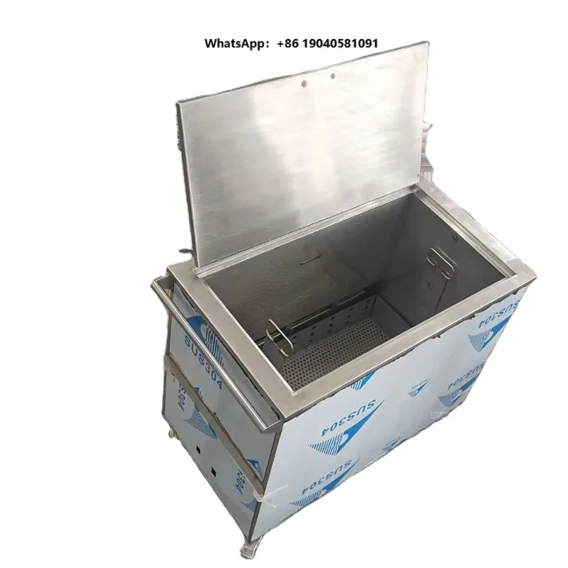 Factory OEM ODM Restaurant Kitchen Heated Soaking Tank for BBQ Grills Hood Filters Bakery Pans Cleaning Tools