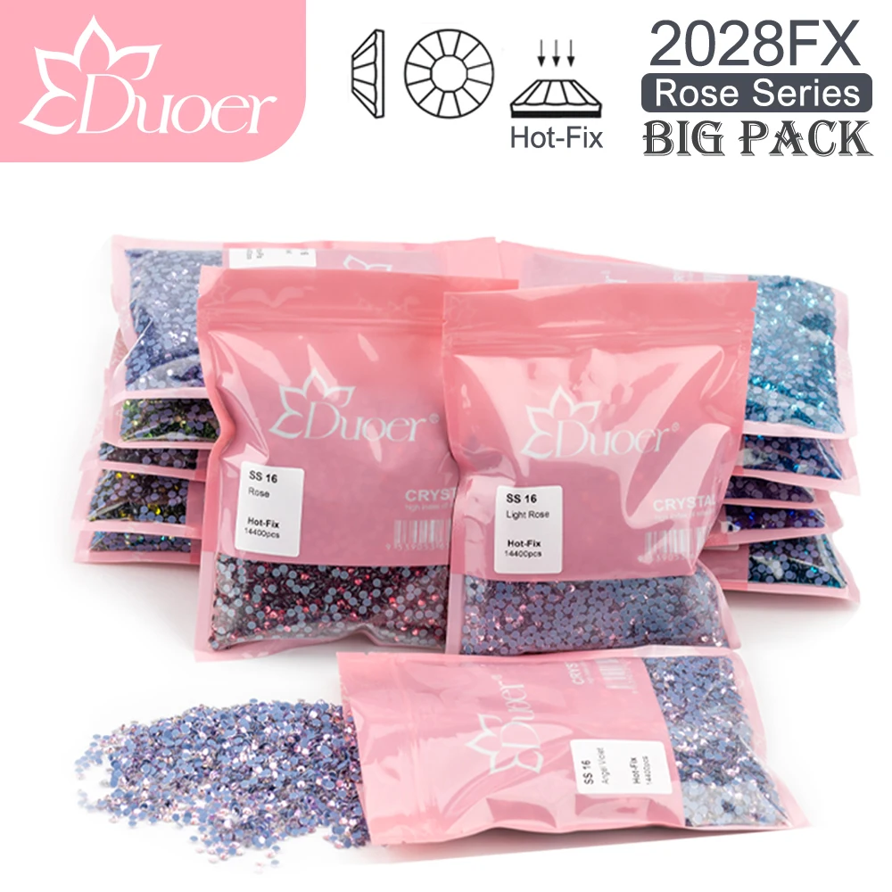 

DUOER SS6-SS30 Высокое качество, стеклянные кристаллы и стразы с плоской задней частью, блестящие камни, тканевое украшение, свадебное платье 2028FX-7