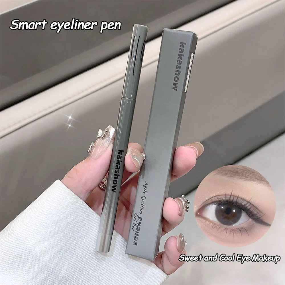 Nuovo eyeliner per baco da seta sdraiato ad asciugatura rapida, trucco non fiorito, matita per eyeliner, trucco per occhi, eyeliner impermeabile facile da colorare