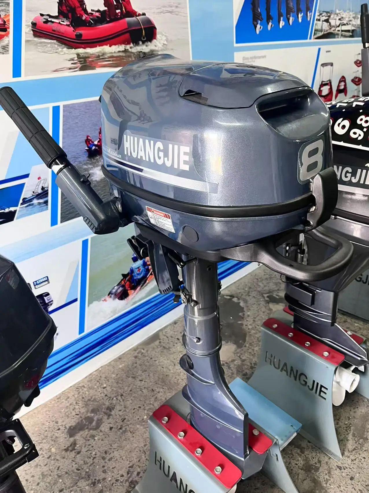

DDP Boat Engine Huangjie Outboard Motor 8hp 4 Stroke Boat Motor Boats Accessories Motores fuera de borda 8 HP