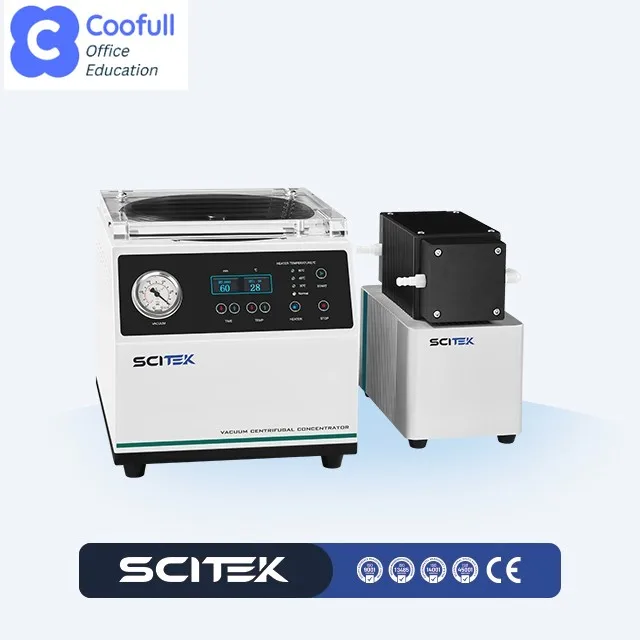 1800 Rpm Vacuum Centrifugal Concentrator RT+5℃ to 70℃ with Corrosion Resistance Temperature Quick Settings for Lab