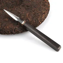 1PCS Puerh Metal tea Knife needle Puer knife cone stainless steel tea puer knife tea