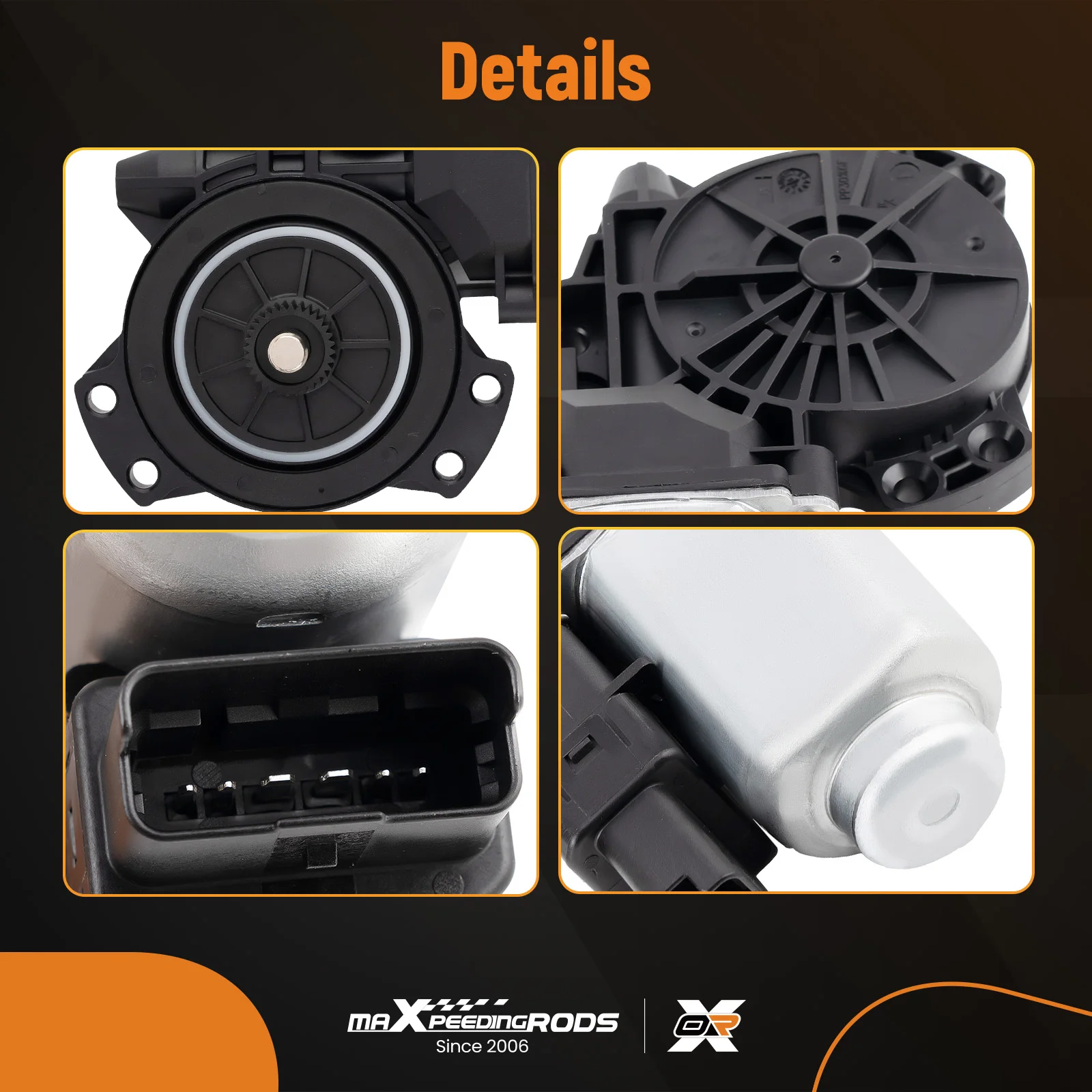 

Мотор стеклоподъемника левой двери для Hyundai Sonata 2.4L / 3.3L 2006-2010 82450-3K011