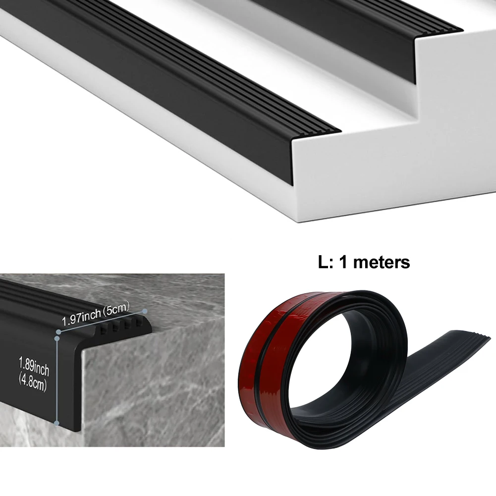 

Heavy Duty Molding Non-Slip Trim Home Improvement Comprehensive Coverage Customizable Length Easy Installation