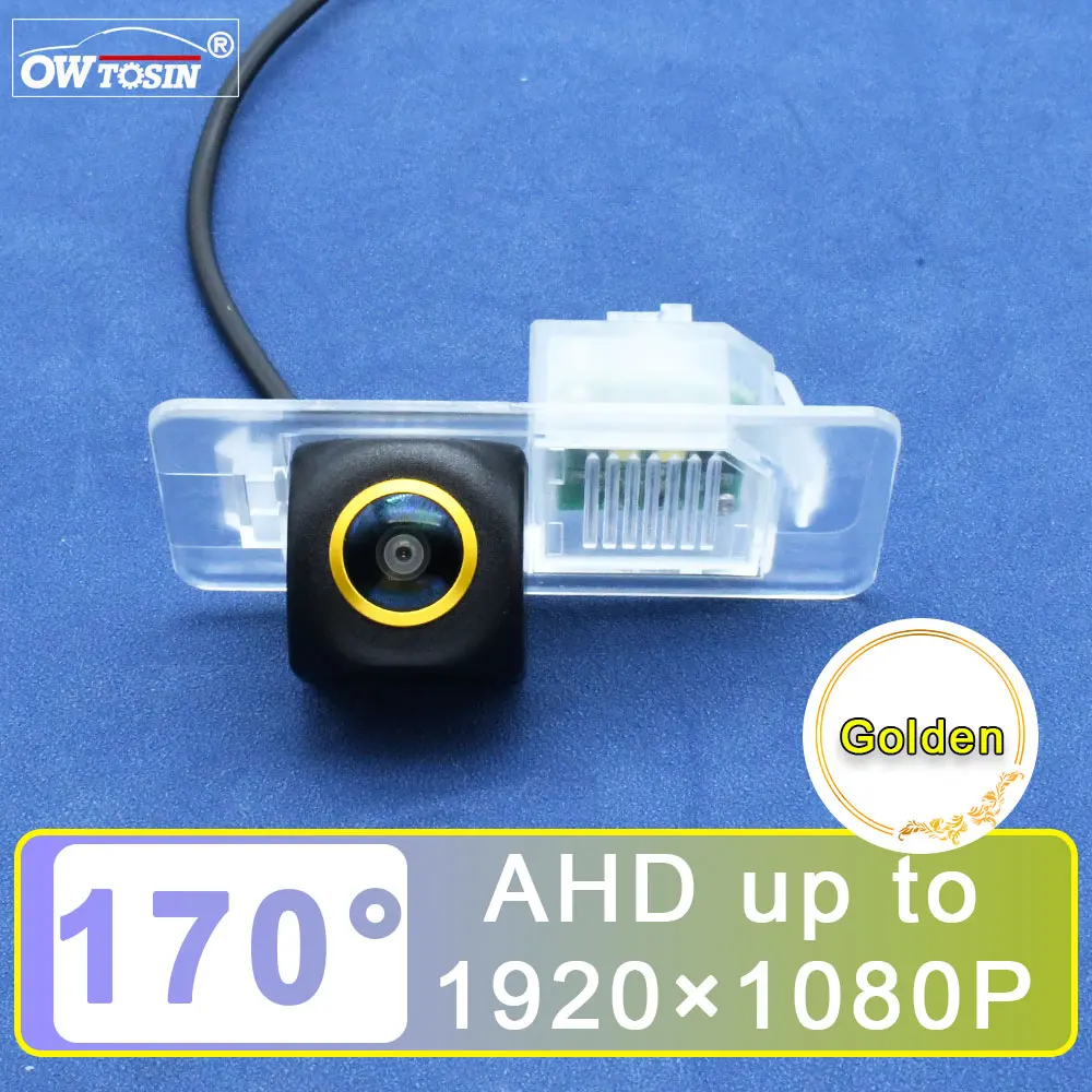 170° Golden Lens AHD 1080P Vehicle Car Rear View Camera For BMW X3 F25 G01 2012 2013 2014 2015 2016 2017 2018 2019 Car Monitor