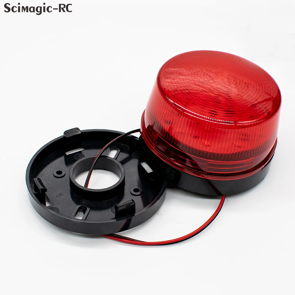 

12V 24V LED Strobe Light Emergency Rotating Traffice Indication Car Flash Beacon Light LED Orange Red Flash Car Warning Light