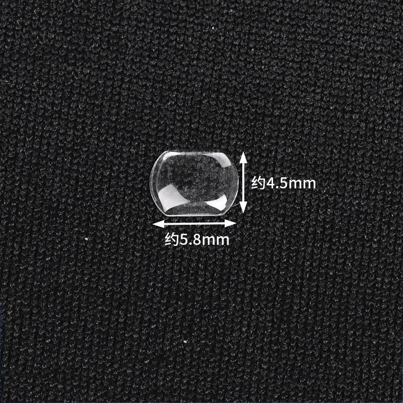 1pcs Sapphire Swiss date window watch lens for Rolex Tudor Magnifying glass Square 7*5.5mm 5.8*4.5mm round 4mm calendar crystal