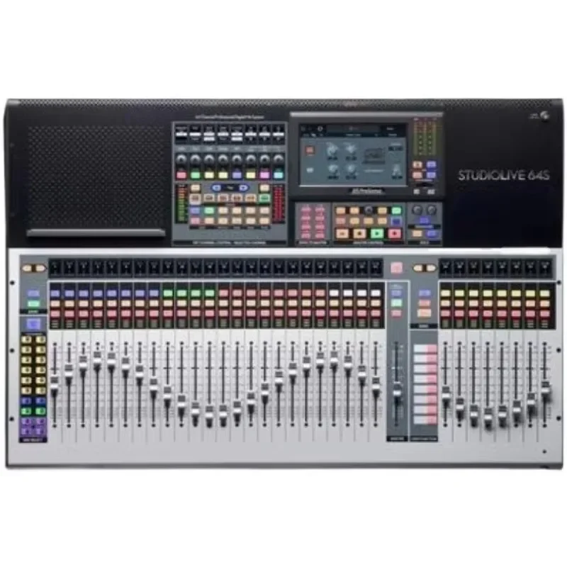 16 The digital recording and mixing console is suitable for live sound production of touring audio systems