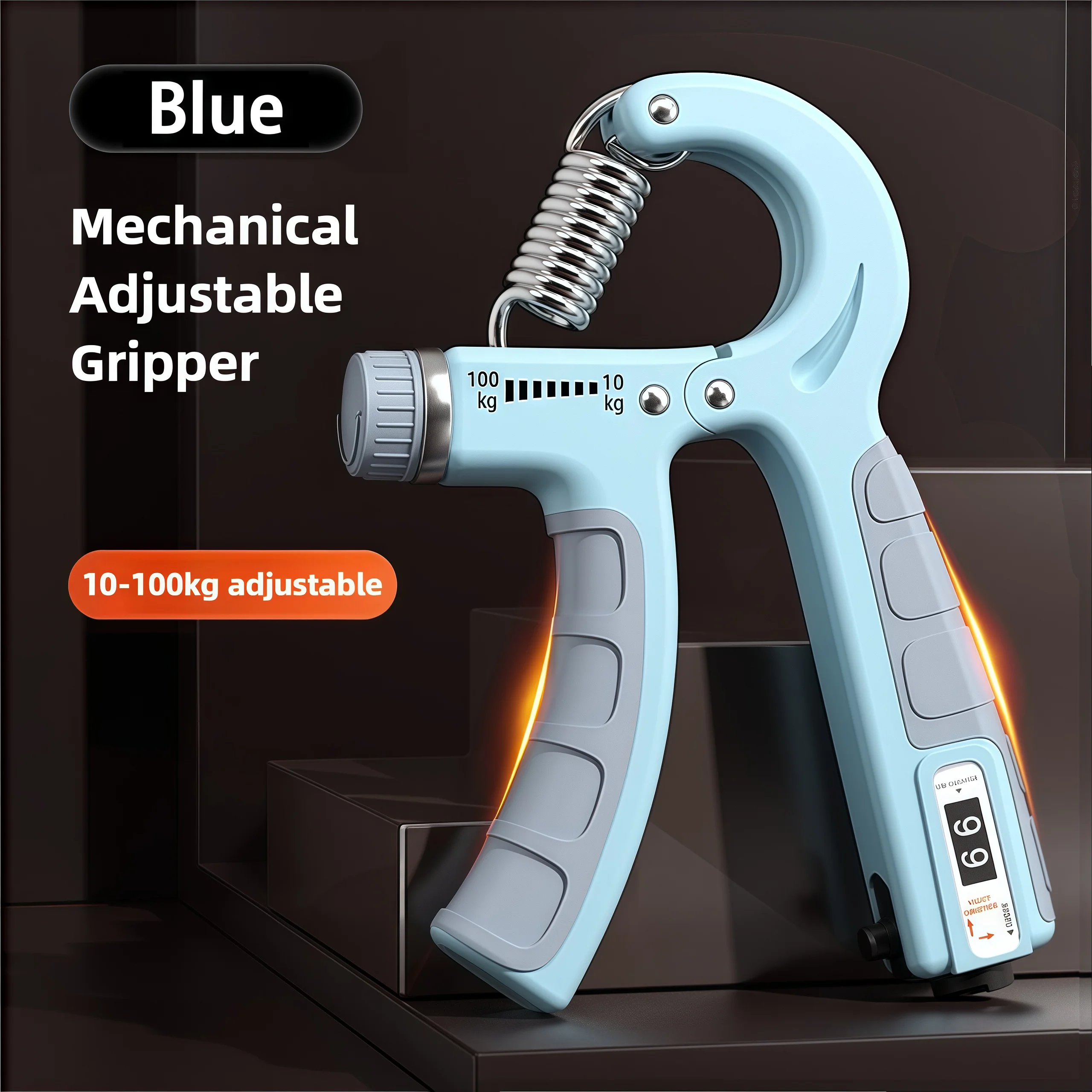 Grip Strength Trainer Onderarmversterker Handknijper Verstelbare weerstand Handgreepversterker voor spieropbouw