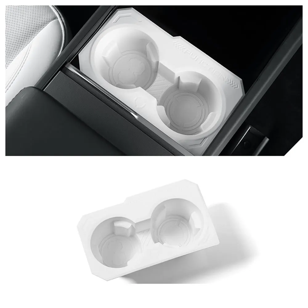 

Insert Water Cup Holder for Tesla MODEL3 2024 2025 Highland Center Console Drink Cup Silicone Anti-Collision