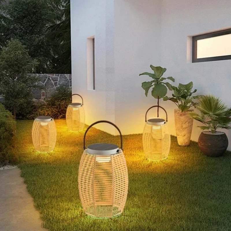 New Outdoor Porch Lights Waterproof Courtyard Lights Villa Gardens Modern Atmosphere Wall Lights Solar Lamps Outdoor Lamp